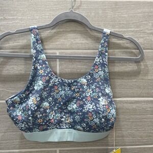 Fair Harbor The Atlantique Bra In Marine Floral Size S NWT
